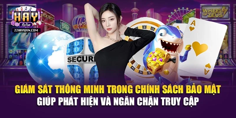 Giám sát thông minh trong chính sách bảo mật giúp phát hiện và ngăn chặn truy cập 