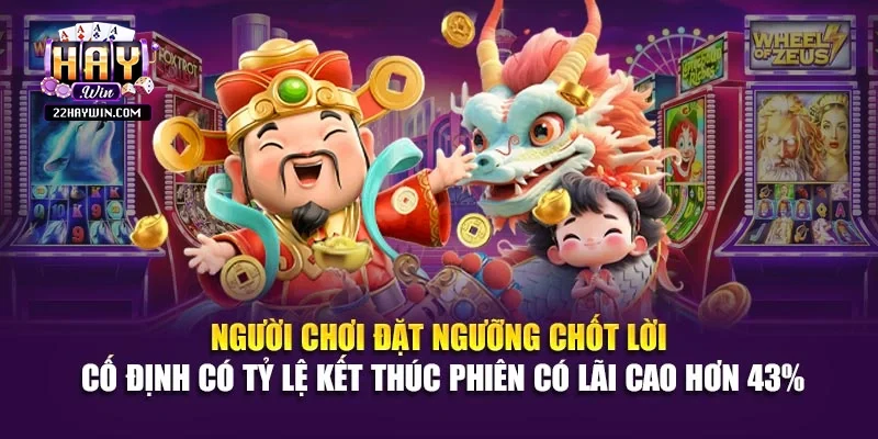 Người chơi đặt ngưỡng chốt lời cố định có tỷ lệ kết thúc phiên có lãi cao hơn 43%