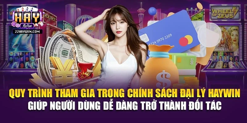 Quy trình tham gia trong chính sách đại lý Haywin giúp người dùng dễ dàng trở thành đối tác 