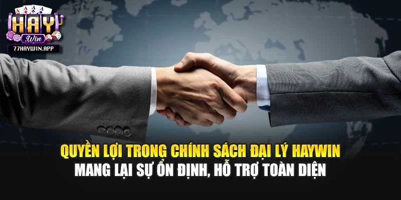 Quyền lợi trong chính sách đại lý Haywin mang lại sự ổn định, hỗ trợ toàn diện